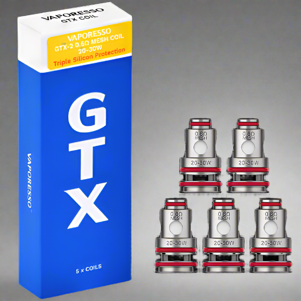 Vaporesso GTX Replacement Coils – 5-Pack