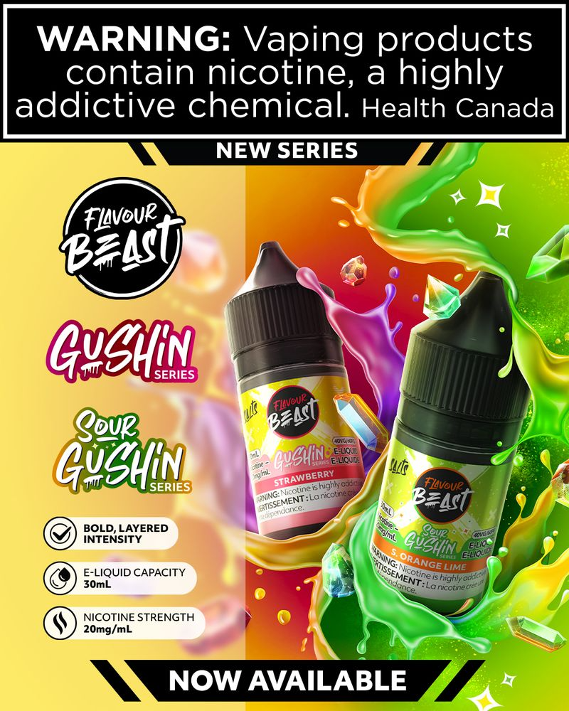 Flavour Beast Gushin 30 mL Nic Salt E-Liquid