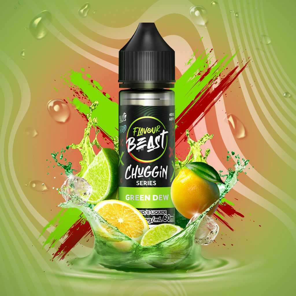 Flavour Beast Chuggin 60 mL Nic Salt E-Liquid – product view 5