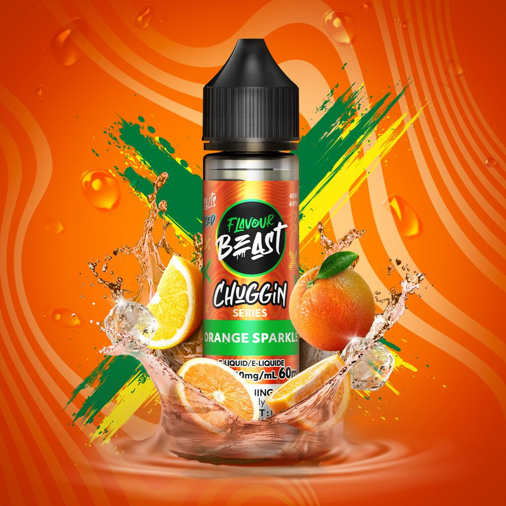 Flavour Beast Chuggin 60 mL Nic Salt E-Liquid – product view 4
