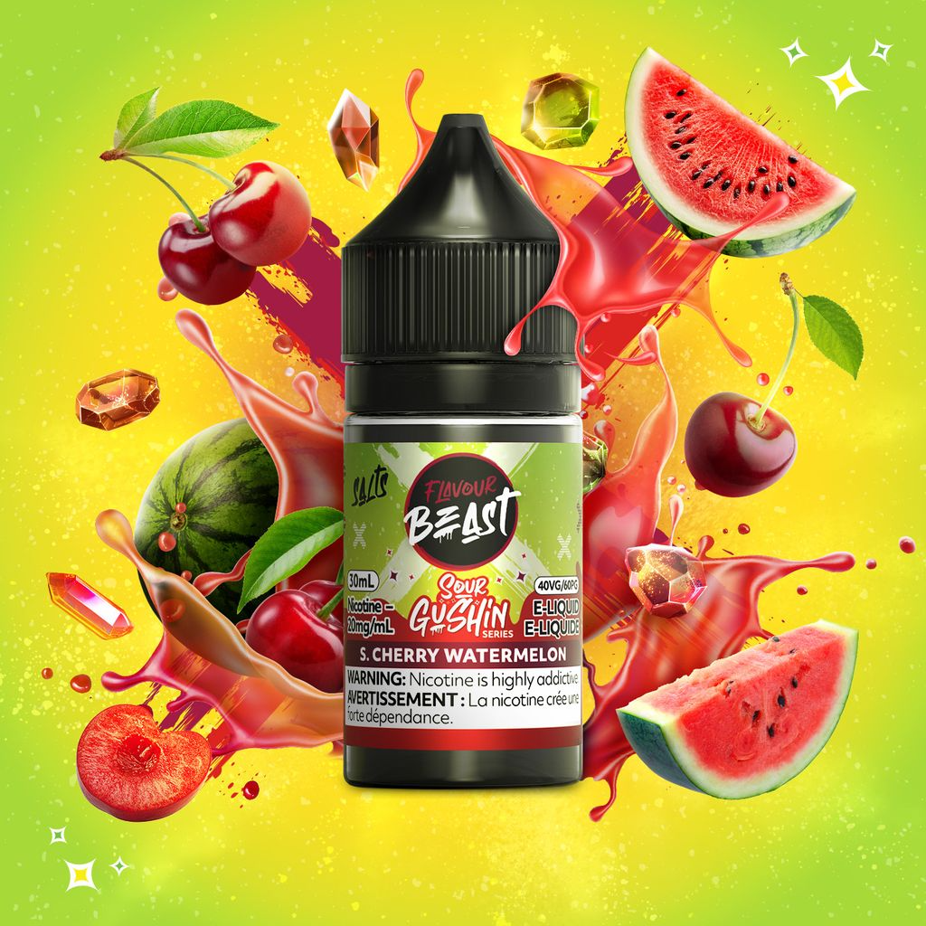 Flavour Beast Gushin 30 mL Nic Salt E-Liquid – product view 9
