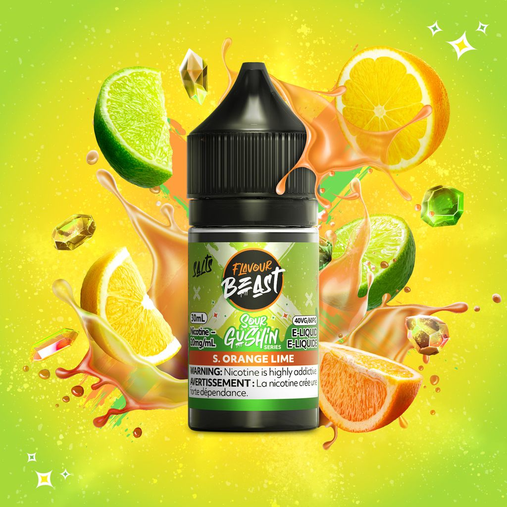 Flavour Beast Gushin 30 mL Nic Salt E-Liquid – product view 11