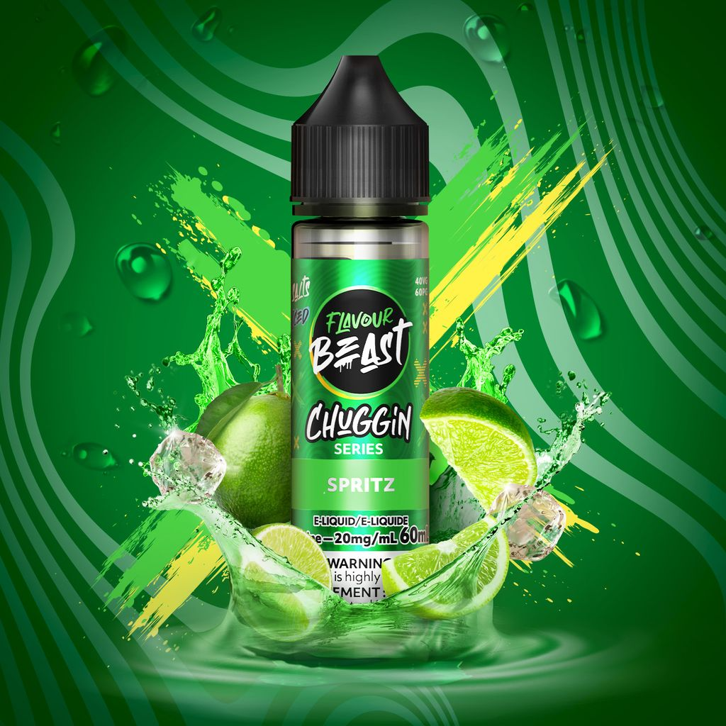 Flavour Beast Chuggin 60 mL Nic Salt E-Liquid – product view 9