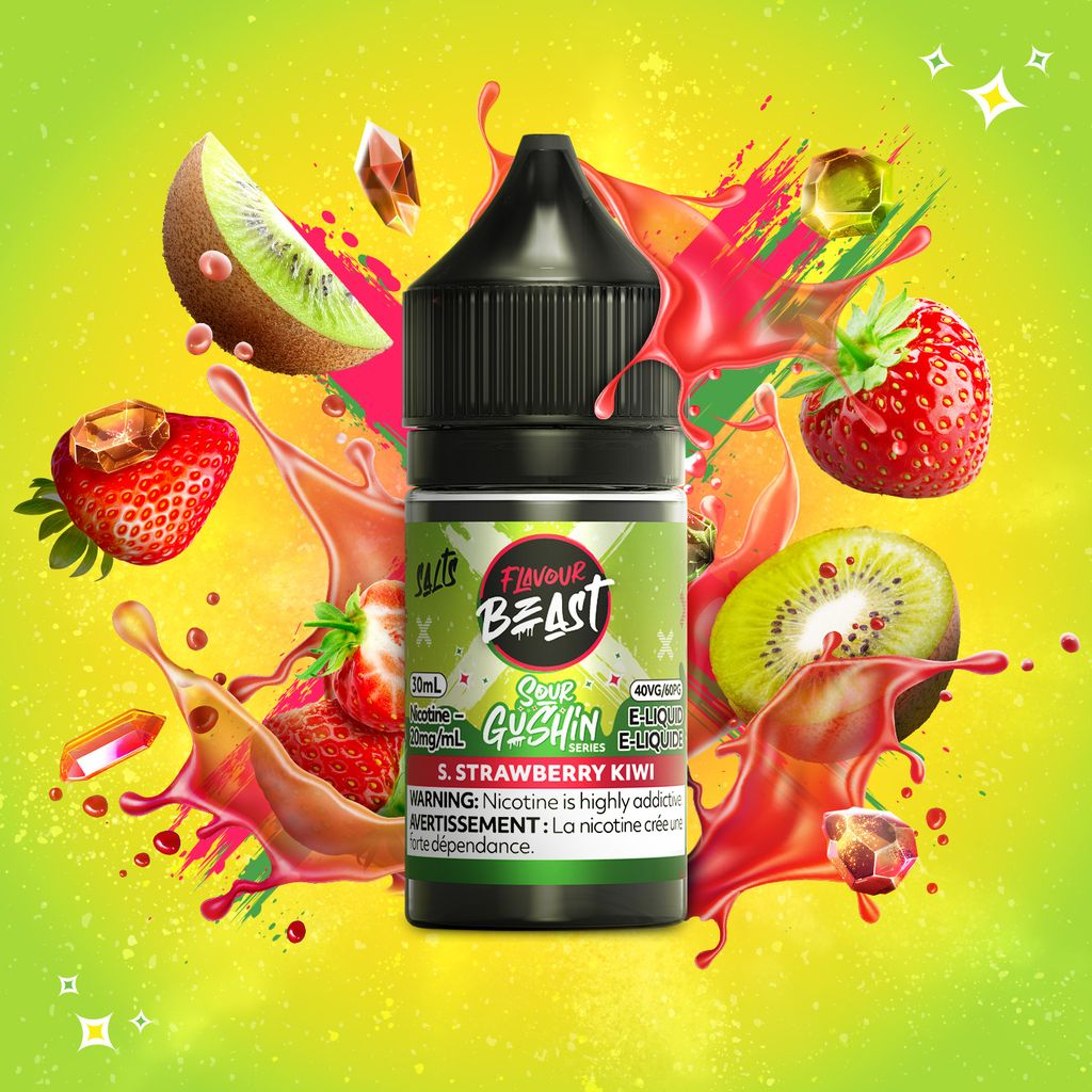 Flavour Beast Gushin 30 mL Nic Salt E-Liquid – product view 7