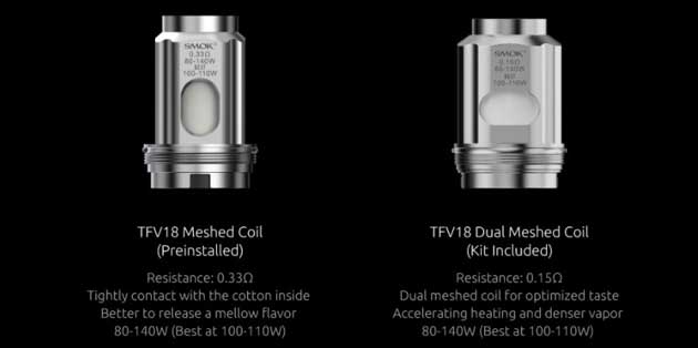 SMOK TFV18 Coils 3-Pack