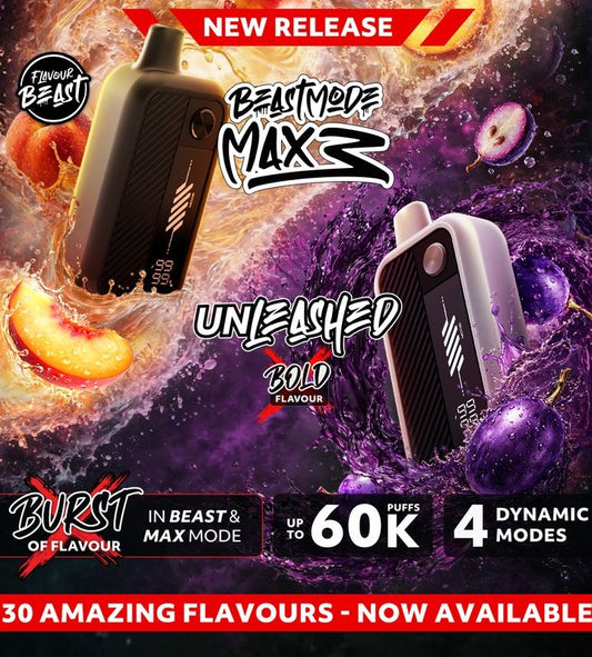Flavour Beast Beast Mode Max 3 60K Disposable Vape