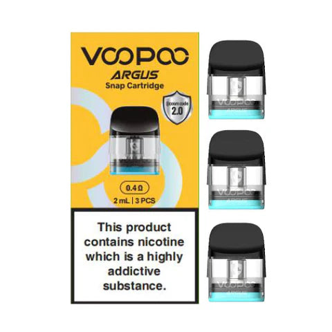 VooPoo ARGUS Snap Replacement Cartridges – 3-Pack – CRC – product view 2