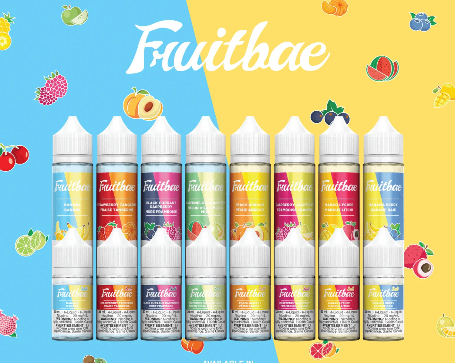 Fruitbae Salt E-liquid 60mL