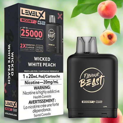 Level X BOOST &amp; BOOST G2 Flavour Beast Pod 15-25k (BATTERY NOT INCLUDED) Provincially stamped