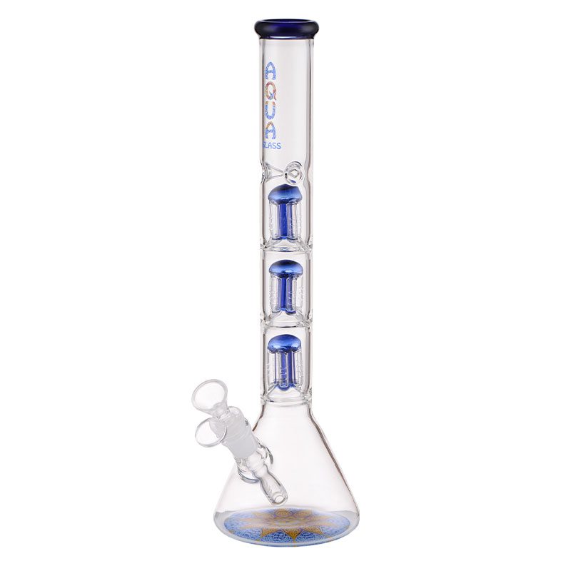 Aqua - 15″ Triple 5 Arm Perc Bong