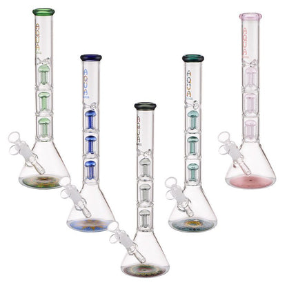 Aqua - 15″ Triple 5 Arm Perc Bong