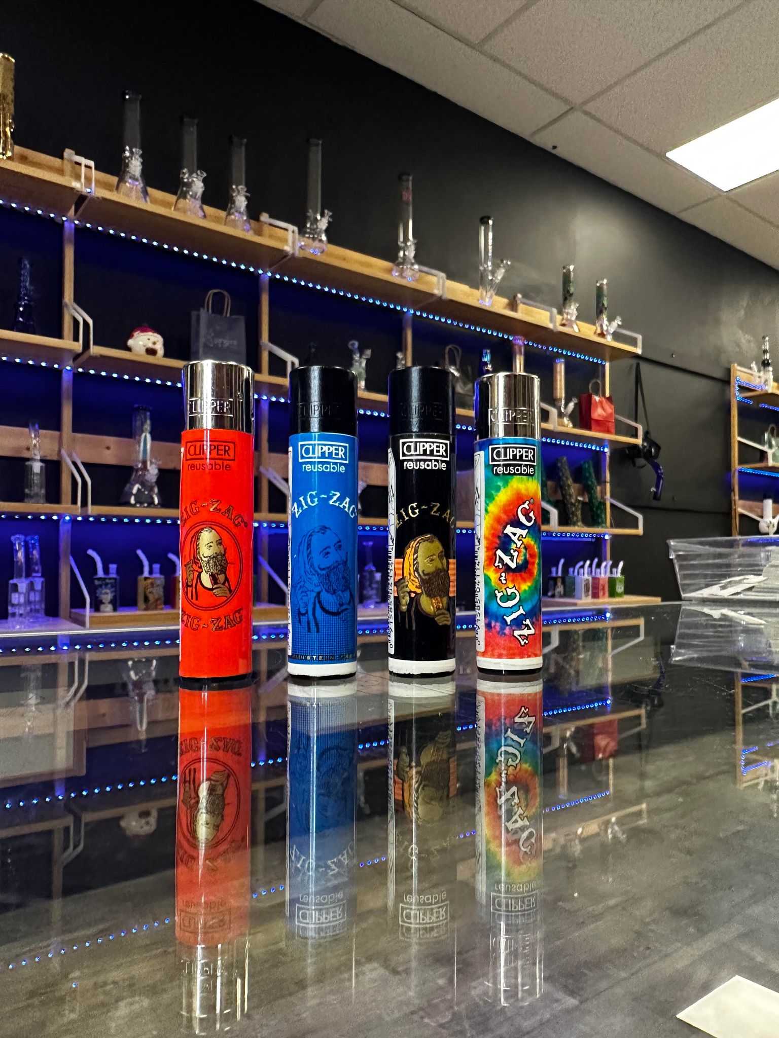 Assorted Mini  Clipper Lighters