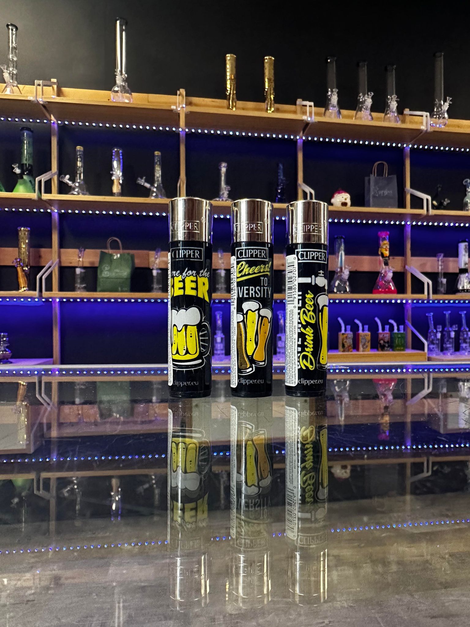 Assorted Mini  Clipper Lighters