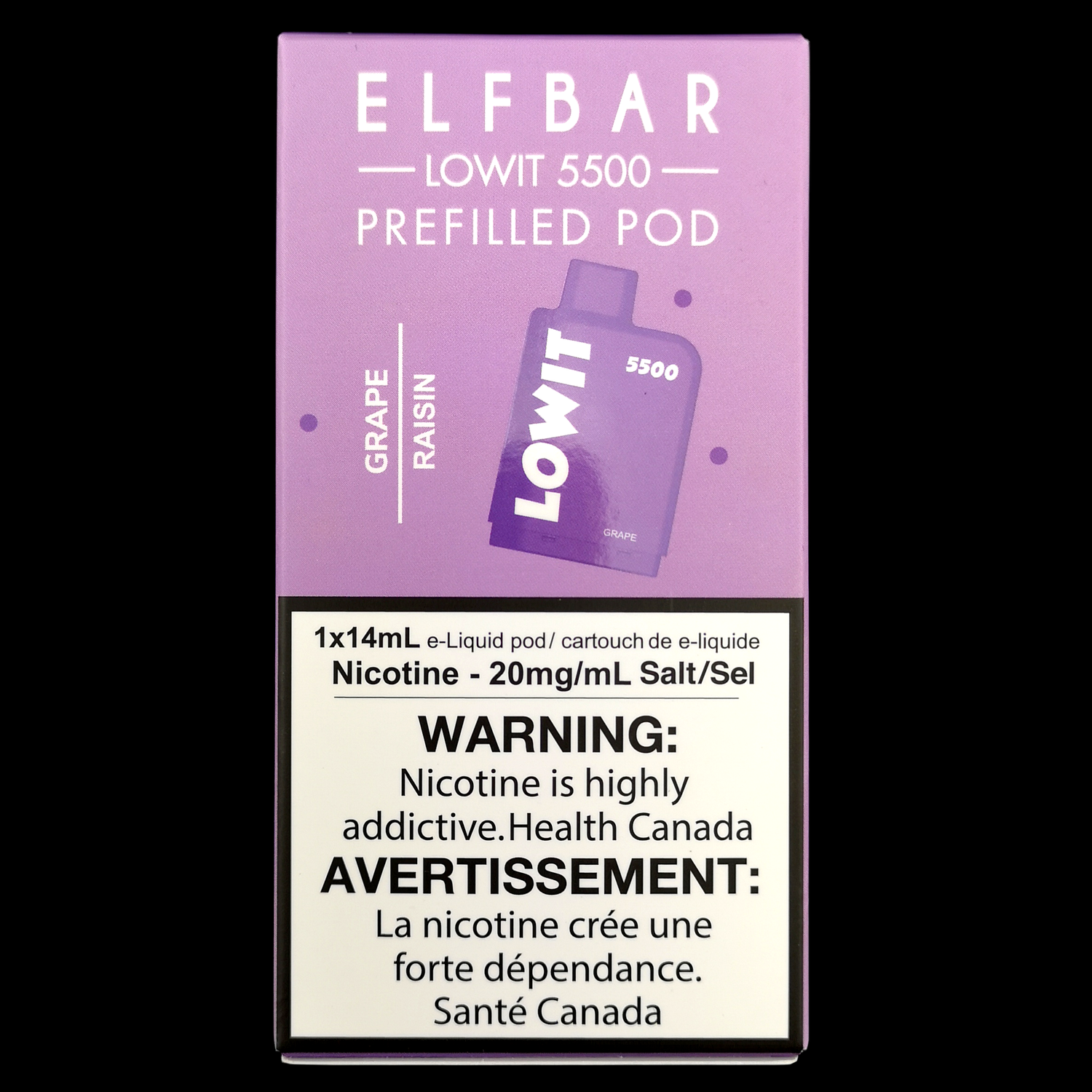ELF BAR LOWIT 5500 Puff Pre-Filled Pods (1/pk)