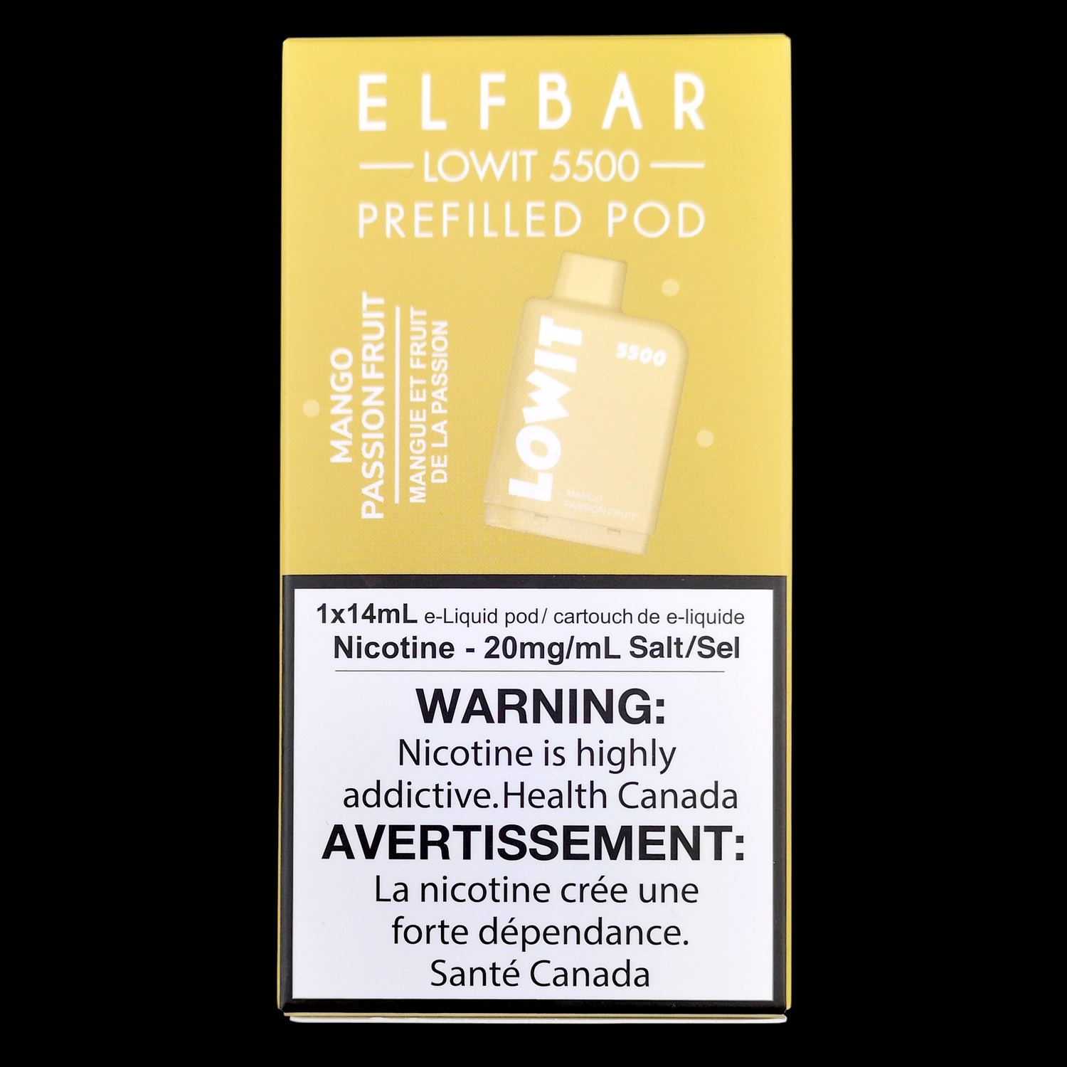 ELF BAR LOWIT 5500 Puff Pre-Filled Pods (1/pk)