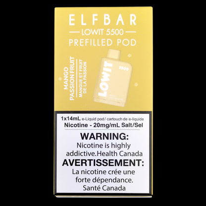 ELF BAR LOWIT 5500 Puff Pre-Filled Pods (1/pk)