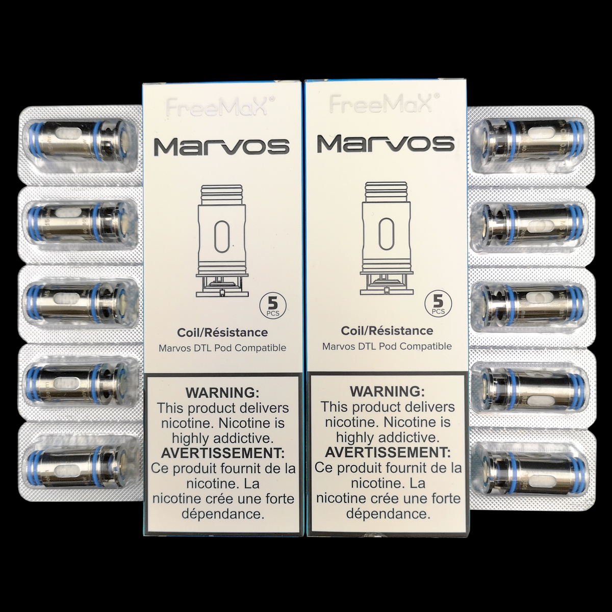 Freemax Marvos MS Mesh Replacement Coils – 5-Pack