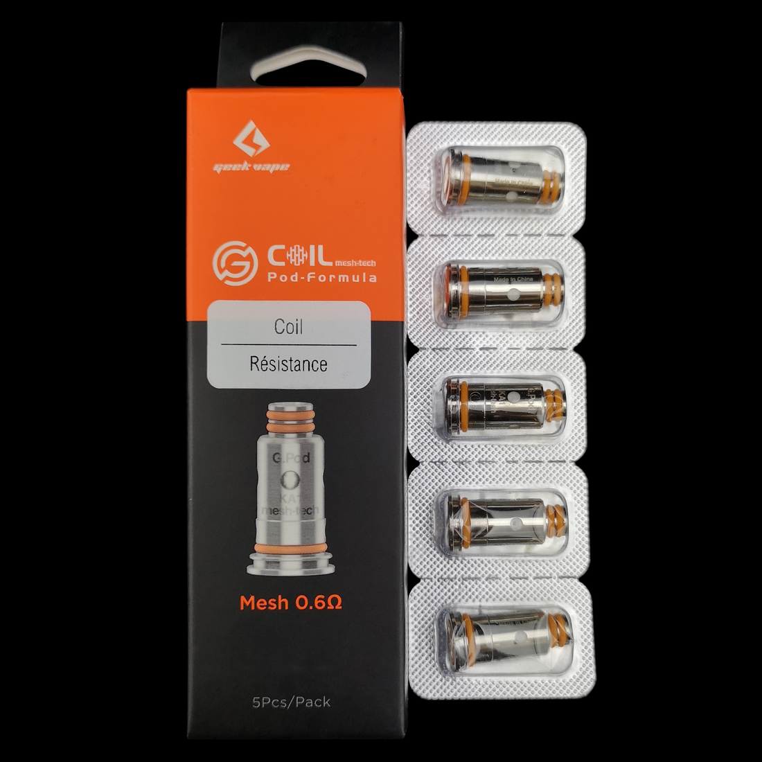 GeekVape Aegis Pod/Wenax Stylus G Coil Replacement Coils