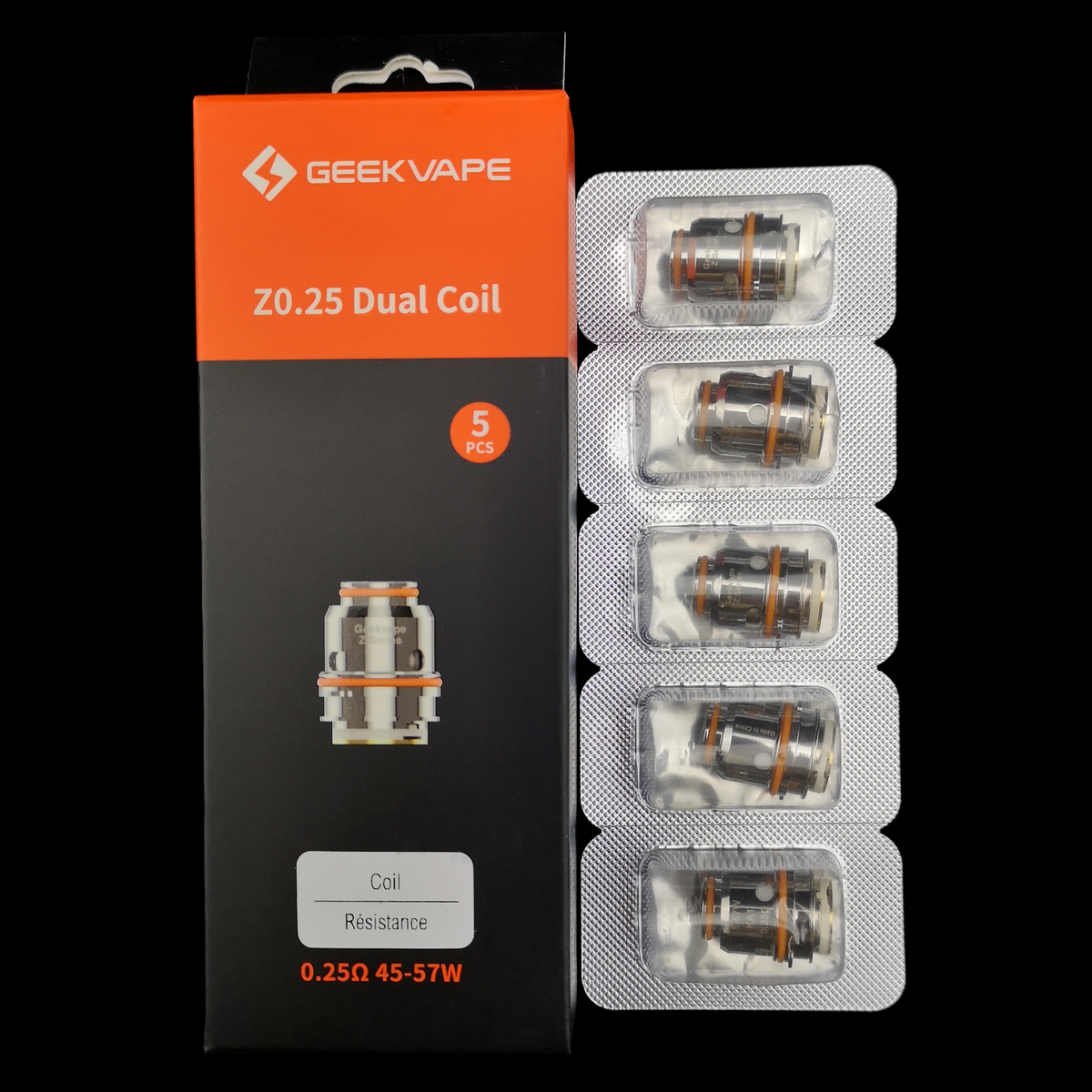 GeekVape Z Series Replacement Coils – 5-Pack – product view 2