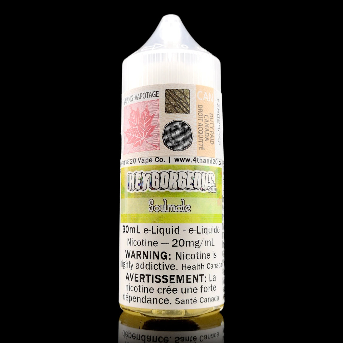 4th & 20 Hey Gorgeous 30 mL 20 mg Nic Salt E-Liquid
