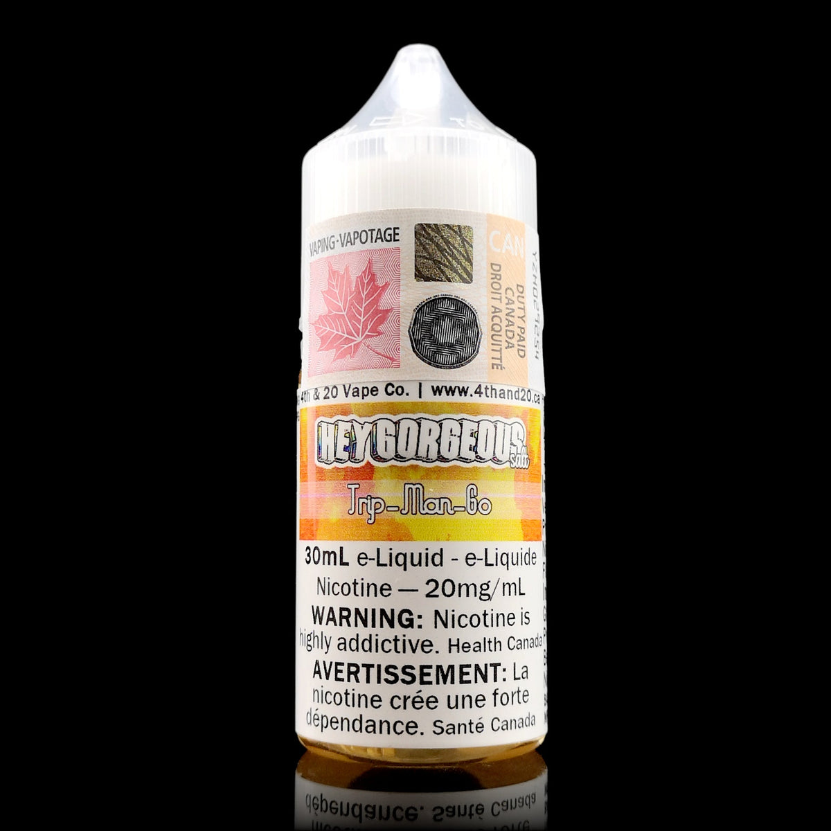 4th & 20 Hey Gorgeous 30 mL 20 mg Nic Salt E-Liquid