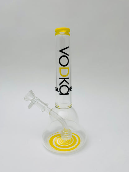 Vodka Matrix Perc Bong - Yellow