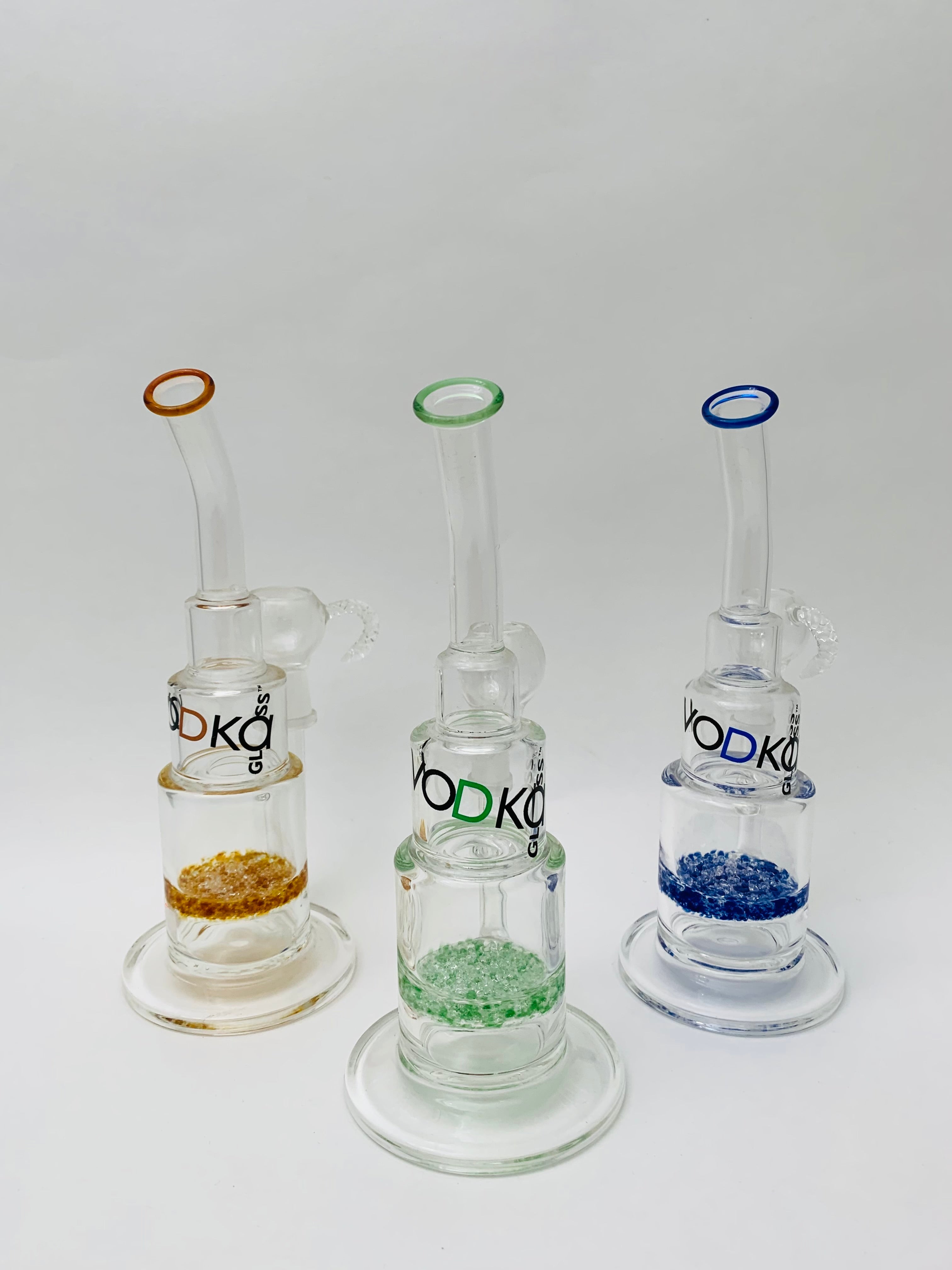 Vodka Crystal Honeycomb Perc Dab Rigs