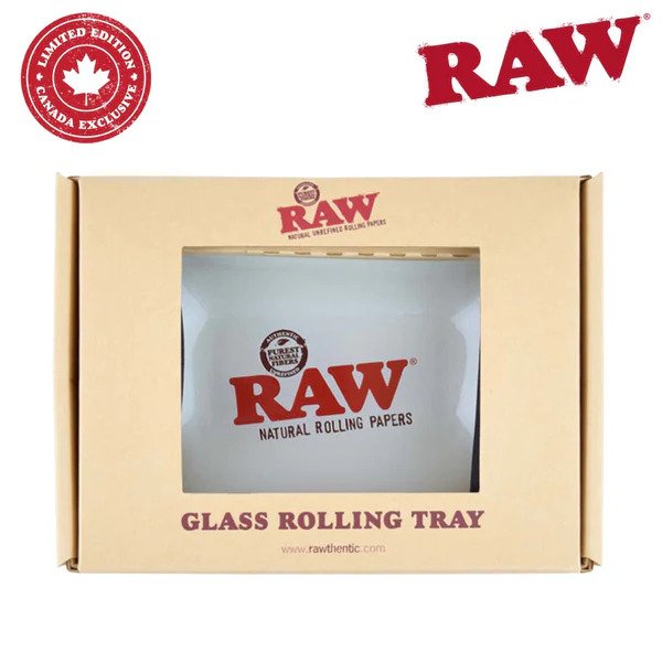 Raw Limited Edition Glass Rolling Tray