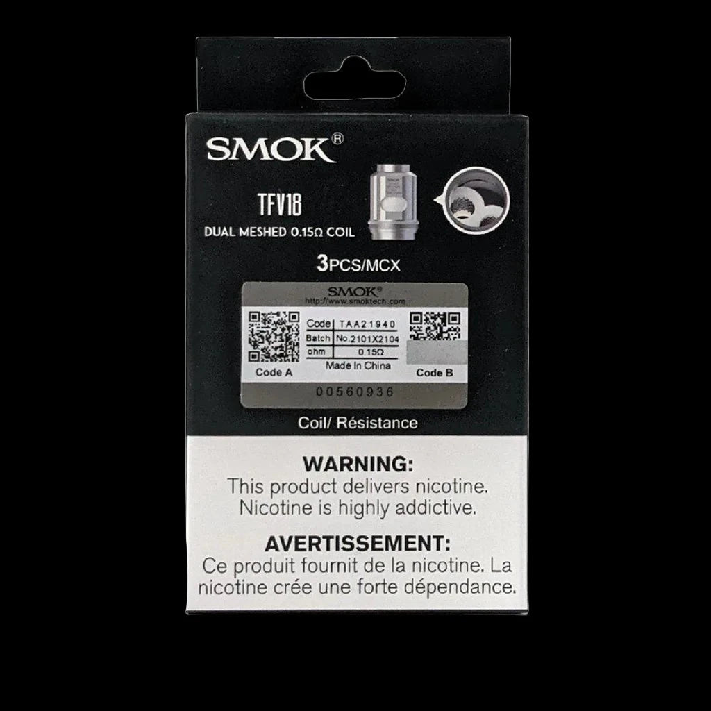 SMOK TFV18 Coils 3-Pack