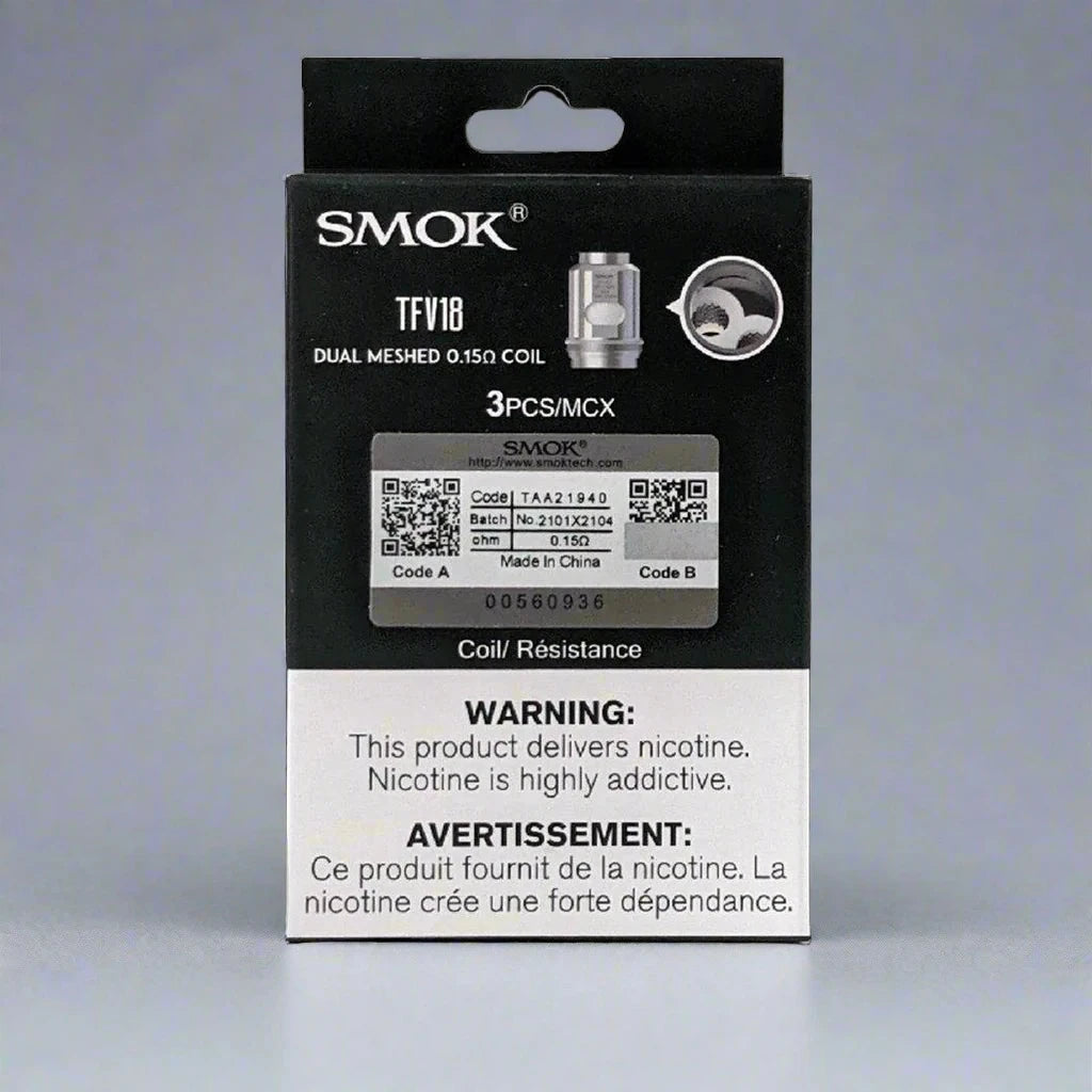 SMOK TFV18 Replacement Coils – 3-Pack